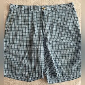 Peter Millar Seersucker Windowpane Shorts